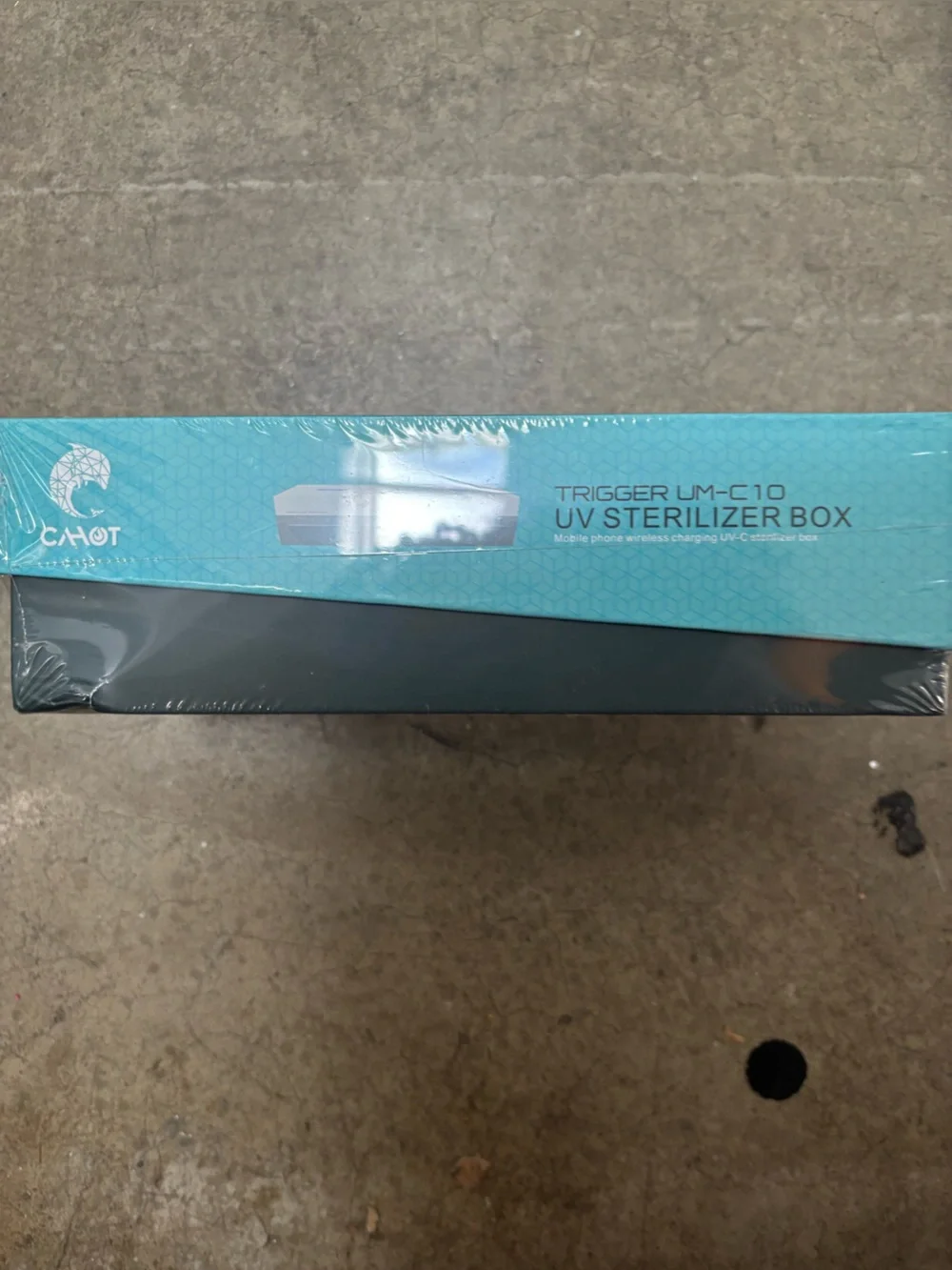 White UV Box Sterilizer with Wireless Charging